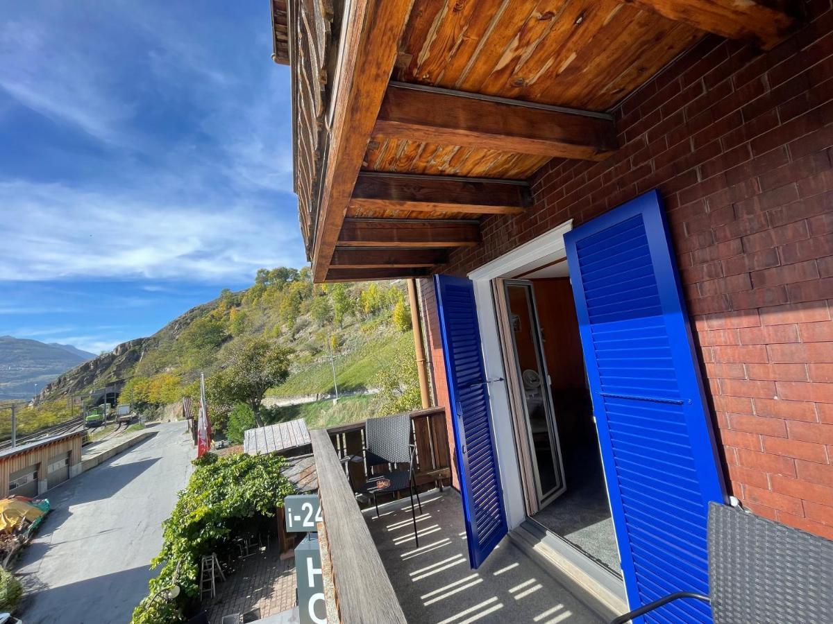 Check-In 24-7 Ohne Fruehstueck Gratis Parkplatz Hotel Ausserberg Exterior photo
